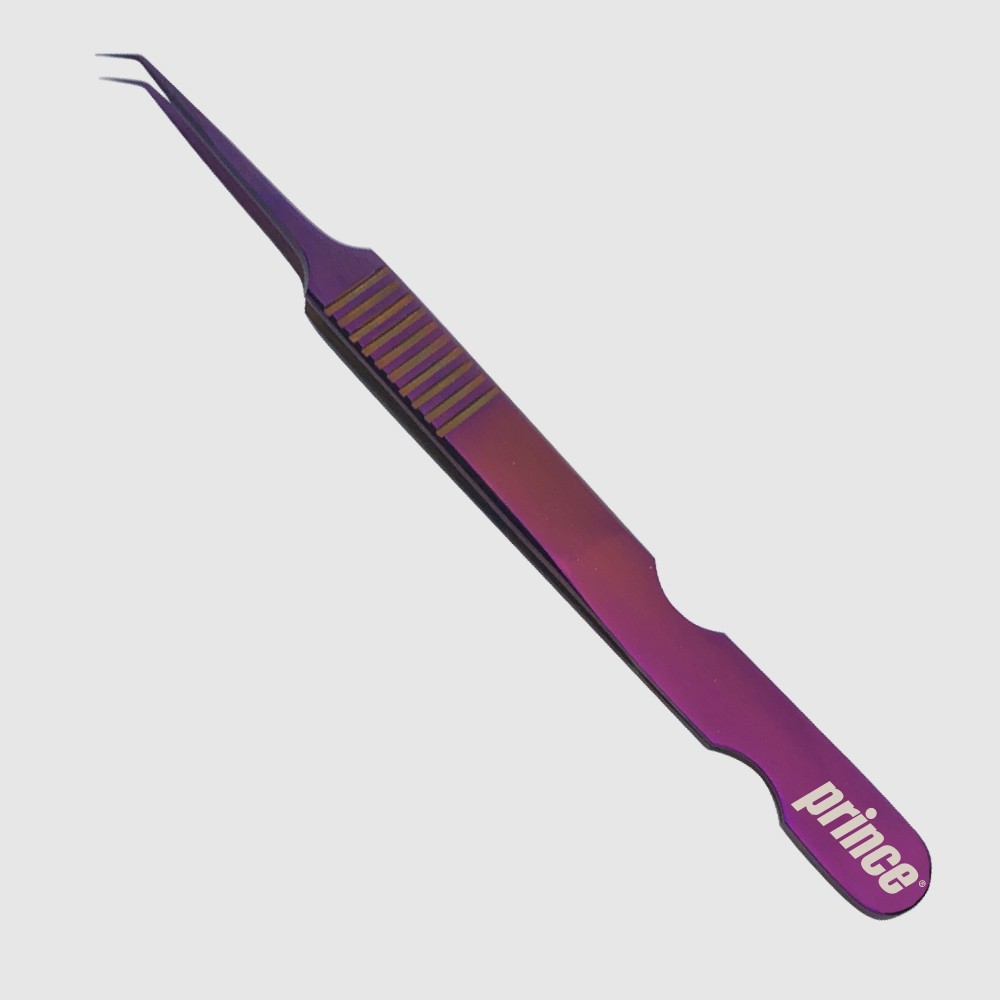 5A45 ANGLED ELECTRICPURPLE TWEEZER